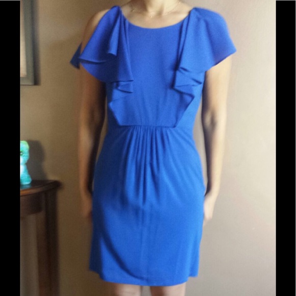 chequer Dresses & Skirts - Chequer blue dress